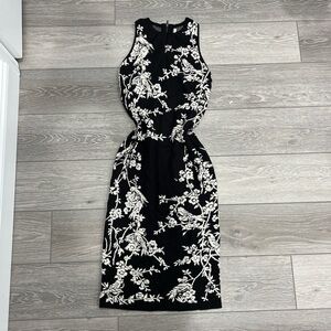 RACHEL Rachel Roy Knit midi floral dress